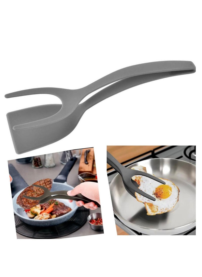 QiaoKai 2 in 1 Stylish Non Stick Spatula for Effortless Cooking, Spatula Kitchen Essential, Easy to Flip Spatula  - Image 1