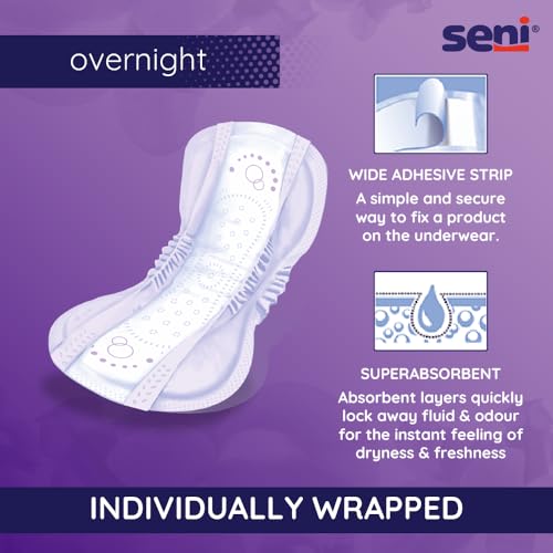 Seni Lady Premium Women Ultimate Long Bladder Control Pads - 26 pcs | Overnight Bladder leakage Protection | Highly Absorbent | Rash Free | Breathable & Comfortable - Image 4