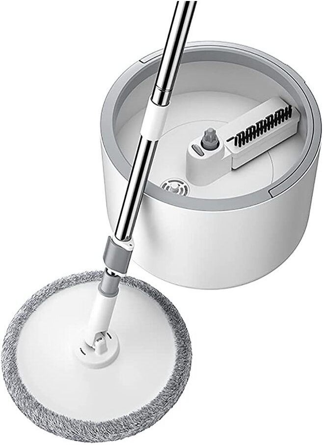 Generic - Rotating floor mop with handle and removable microfiber bucket - Image 1