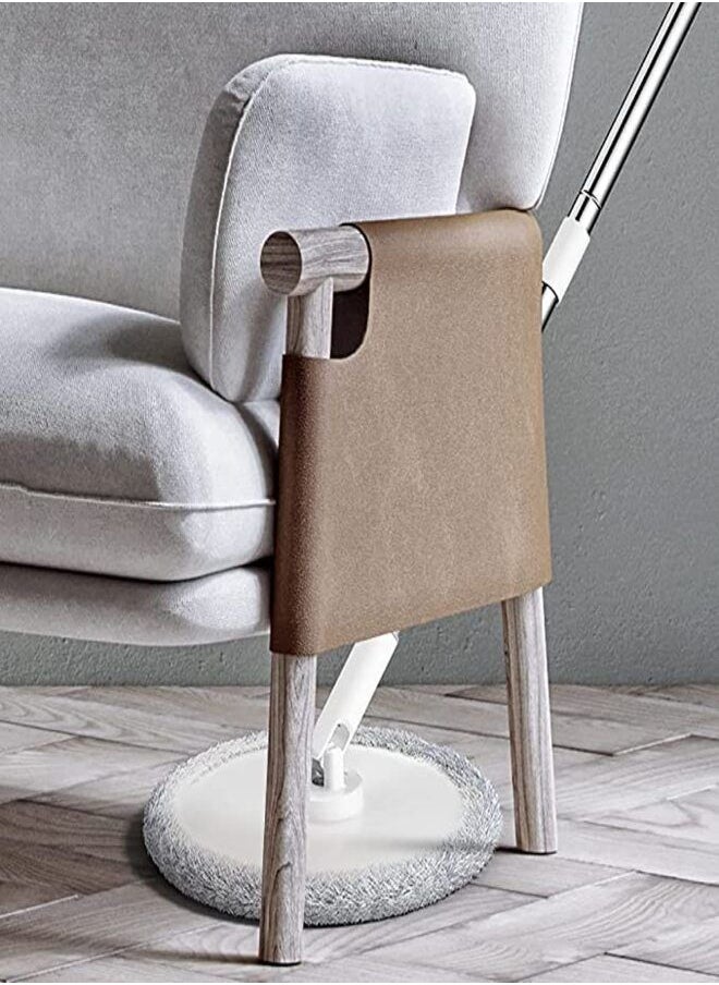 Generic - Rotating floor mop with handle and removable microfiber bucket - Image 1