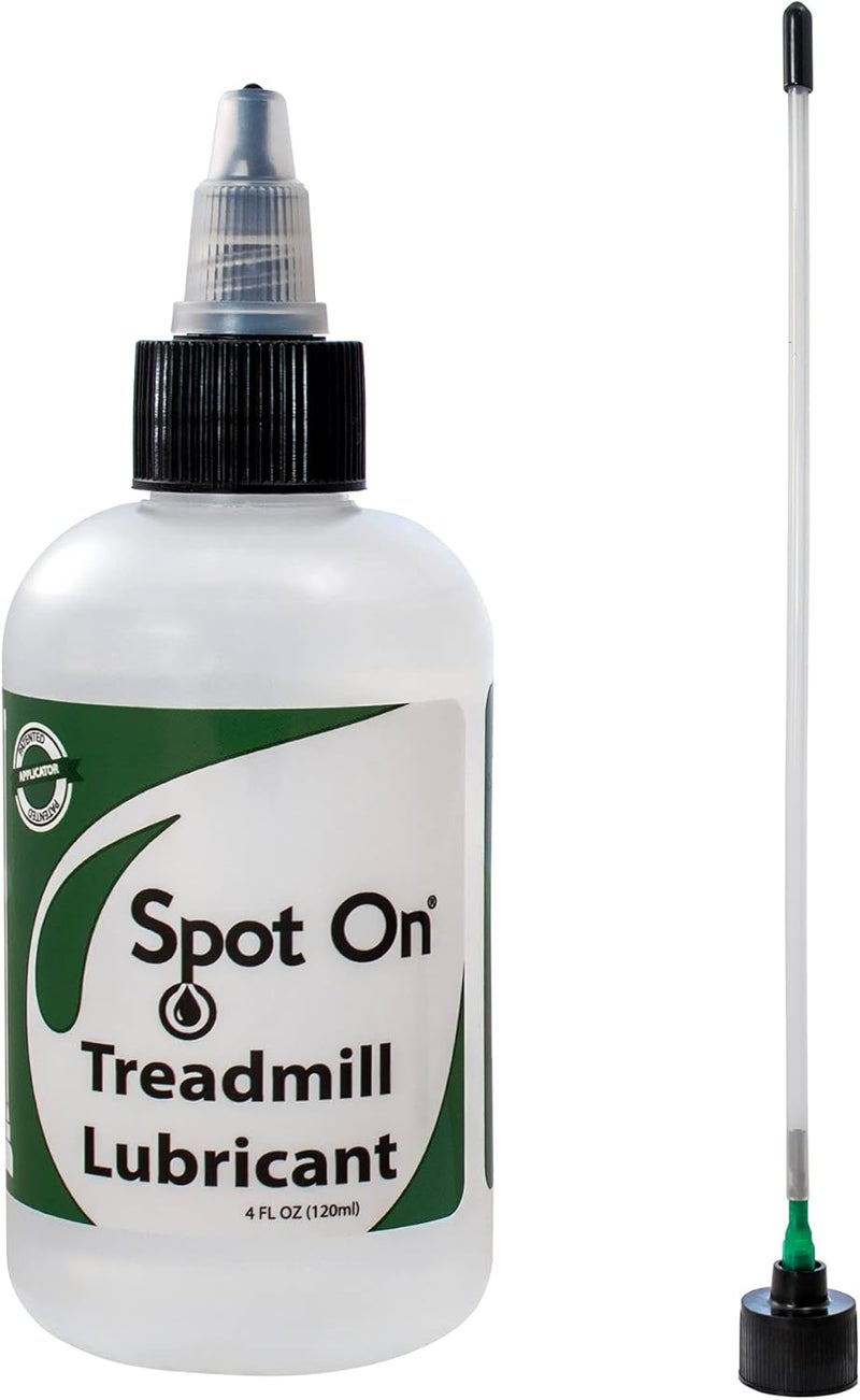 Spot-On Premium Treadmill Belt Lubricant - Made in The USA - Patented 8 inch Application Tube and Precision Twist Cap - 100% Pure Silicone - - Image 1