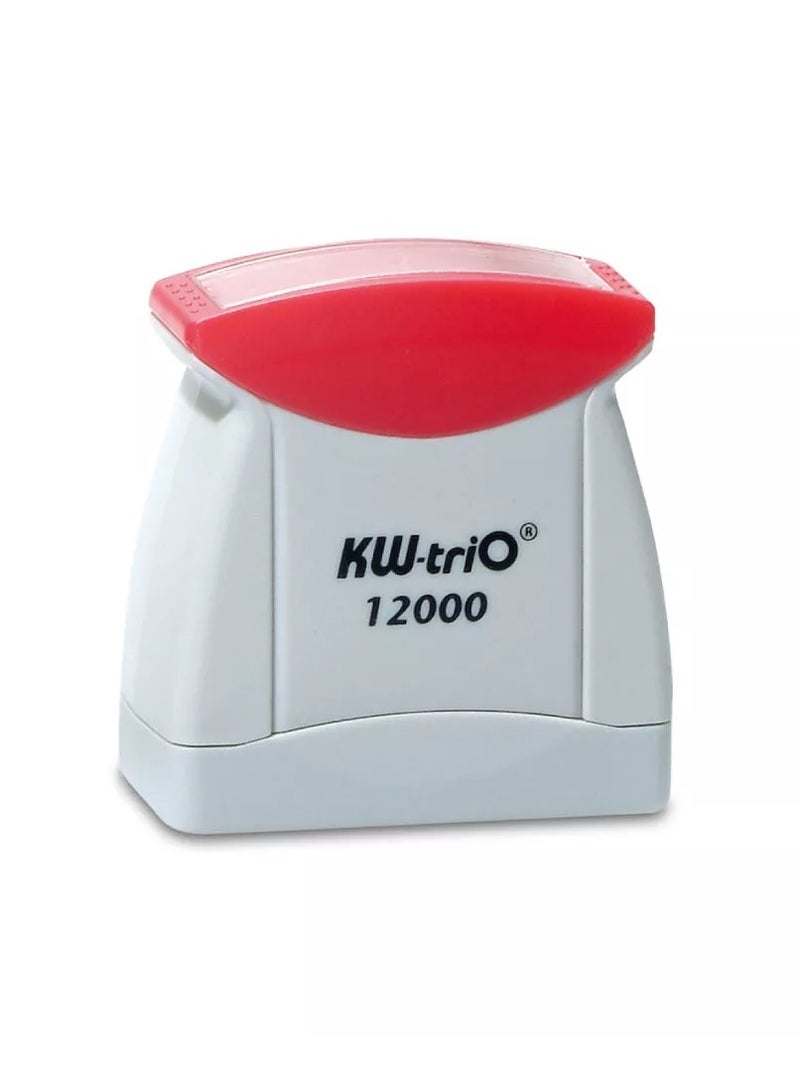KWTrio PRE INKED STAMP 12000 RED - Image 1