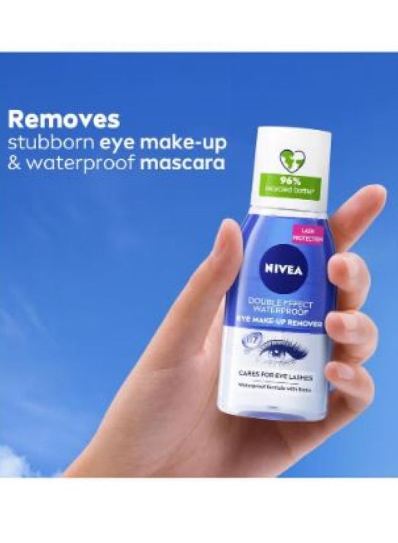 Nivea Double Action Eye Make-up Remover - 125 ml - Image 2
