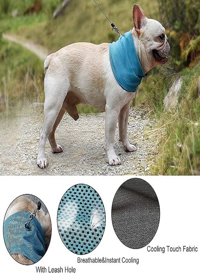 التبريد الفوري وشاح الصيف الحيوانات الأليفة باندانا مناشف الجليد - Image 5