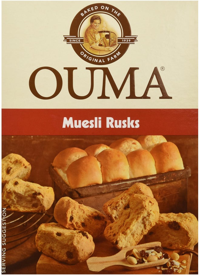 NOLA Pack of 2 Ouma Muesli Rusks, 17.64 Oz 