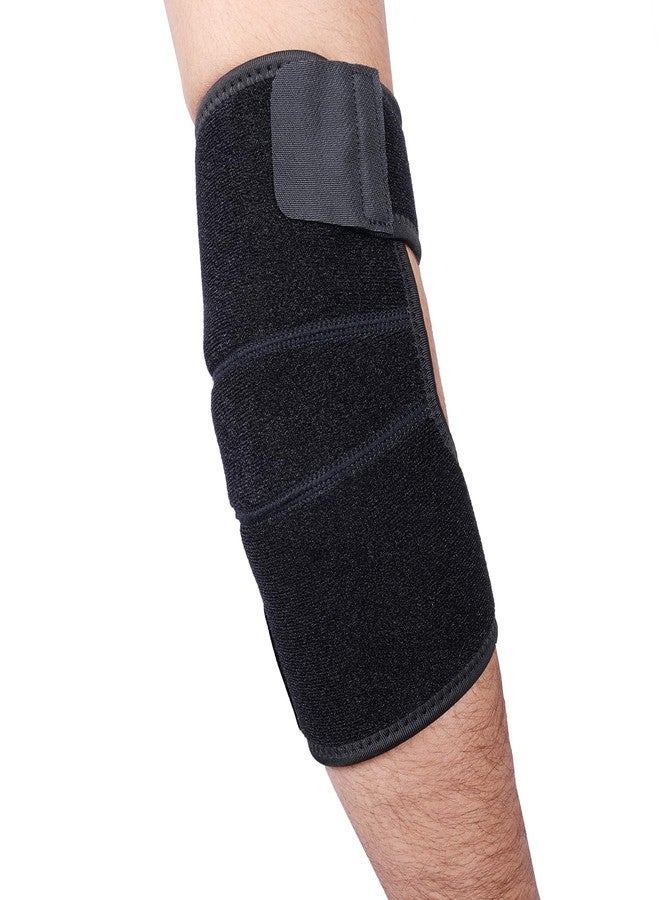 Vector X Vector-X Unisex Neoprene Elbow Support Free Size Black - Image 3
