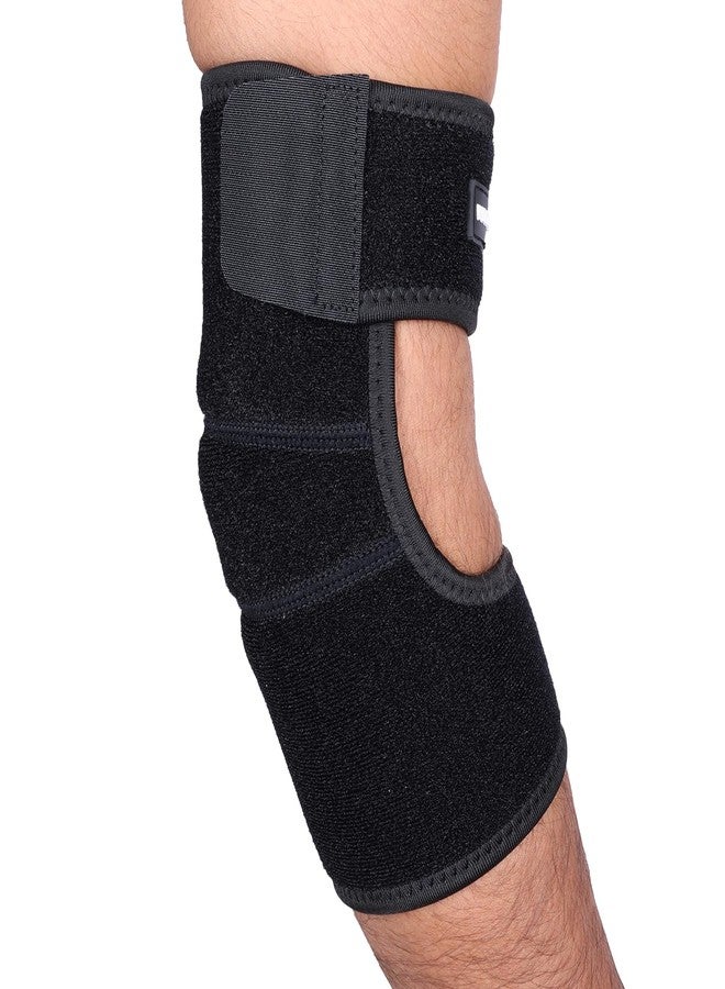Vector X Vector-X Unisex Neoprene Elbow Support Free Size Black - Image 4