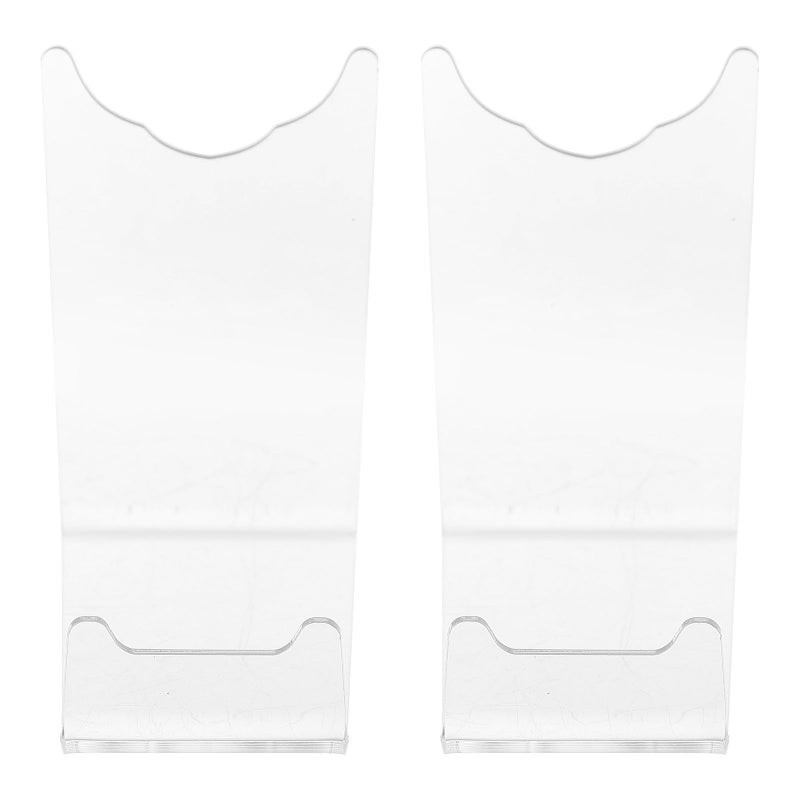 Acrylic Electric Razor Holder Display Stand 2 Pack for Men Shaver Storage Rack - Image 2