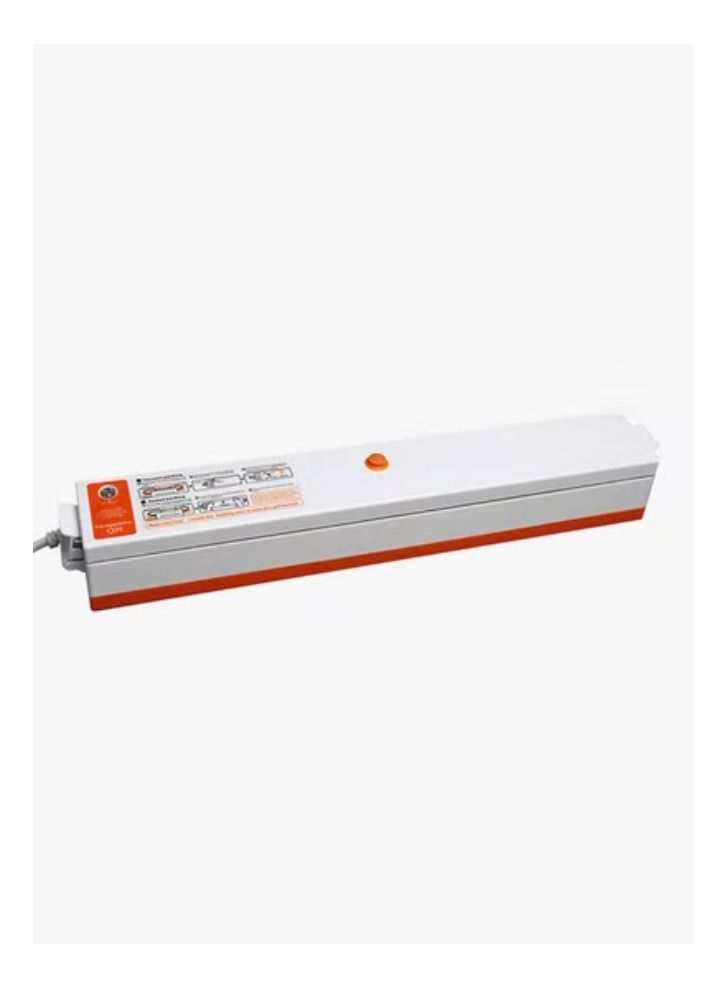 ACLIX Vacuum Sealer With 15 Piece Pouch White And Orange - Image 2