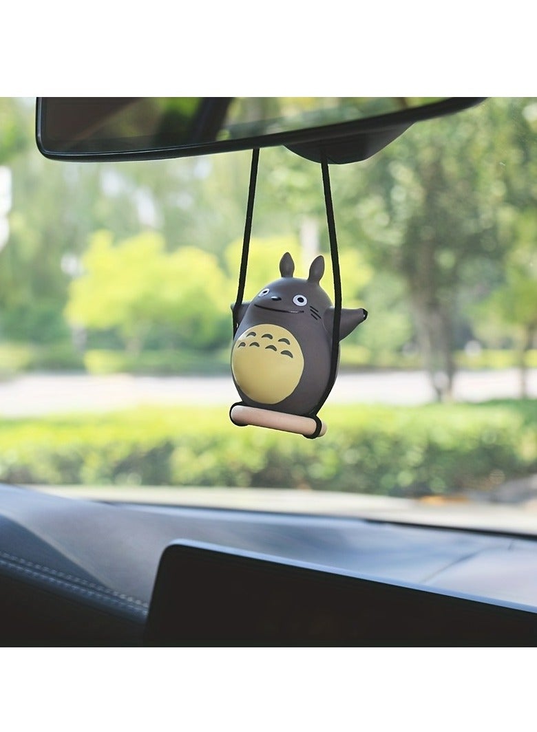 Car Swinging Ornament Rear View Mirror Accessories Cute Car Supplies - Image 1