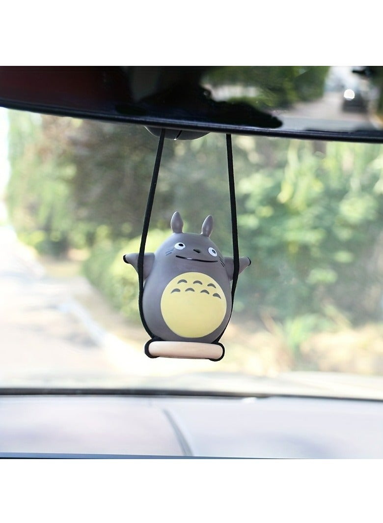 Car Swinging Ornament Rear View Mirror Accessories Cute Car Supplies - Image 4
