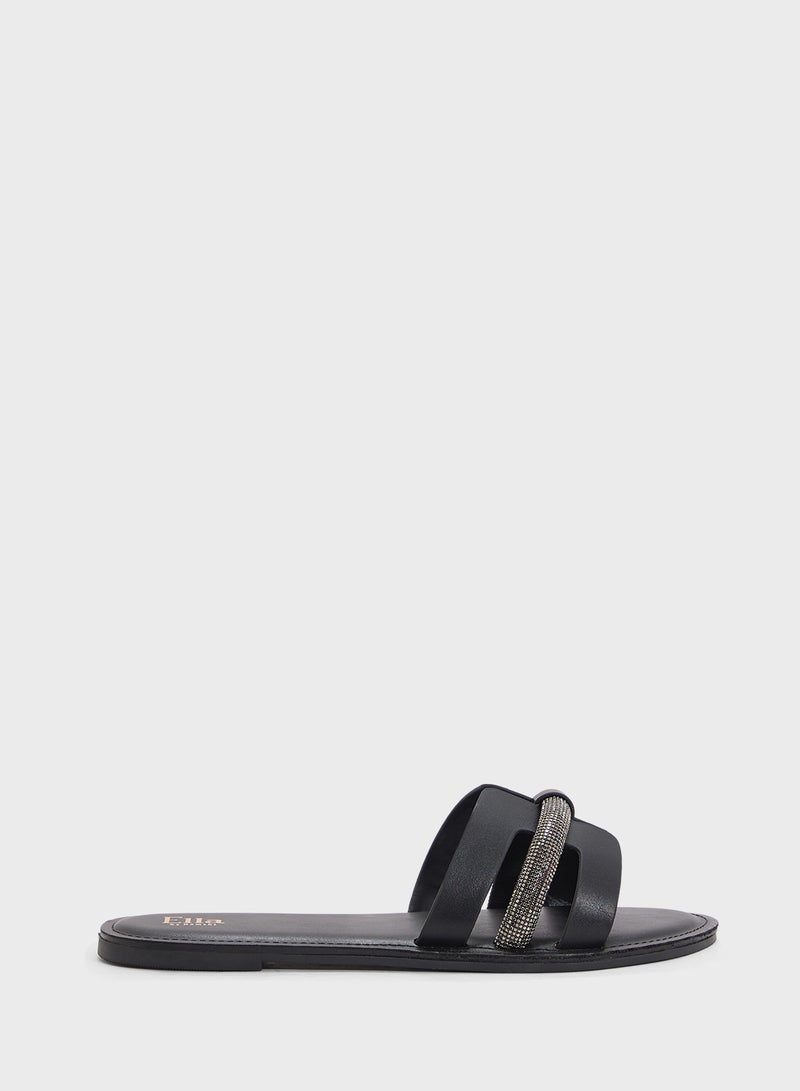 ELLA Ladies Flat Sandal  - Image 1