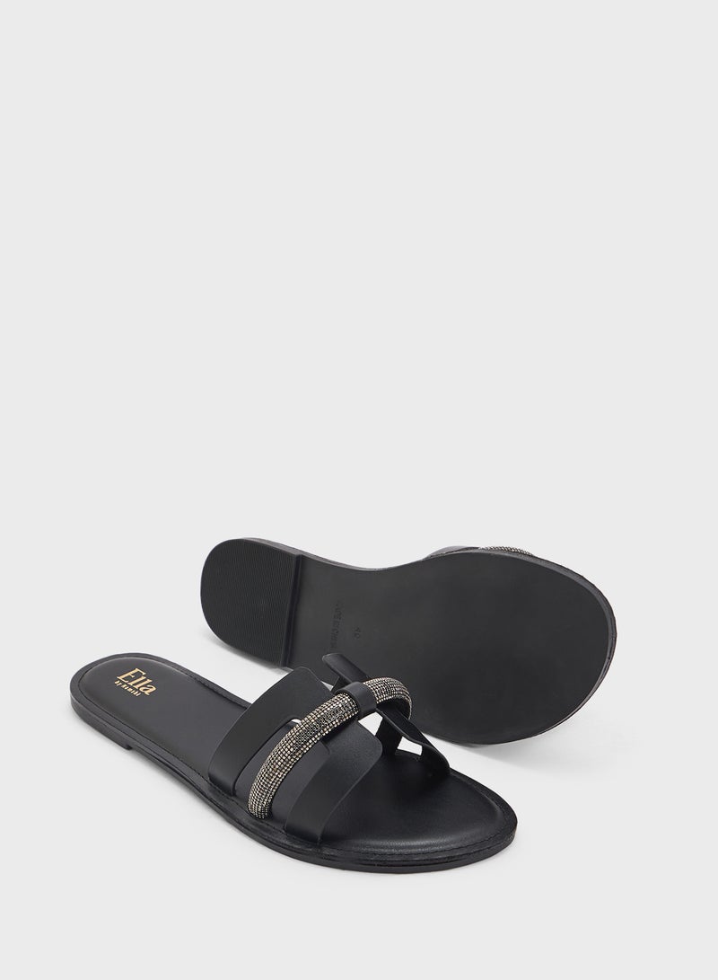 ELLA Ladies Flat Sandal  - Image 3