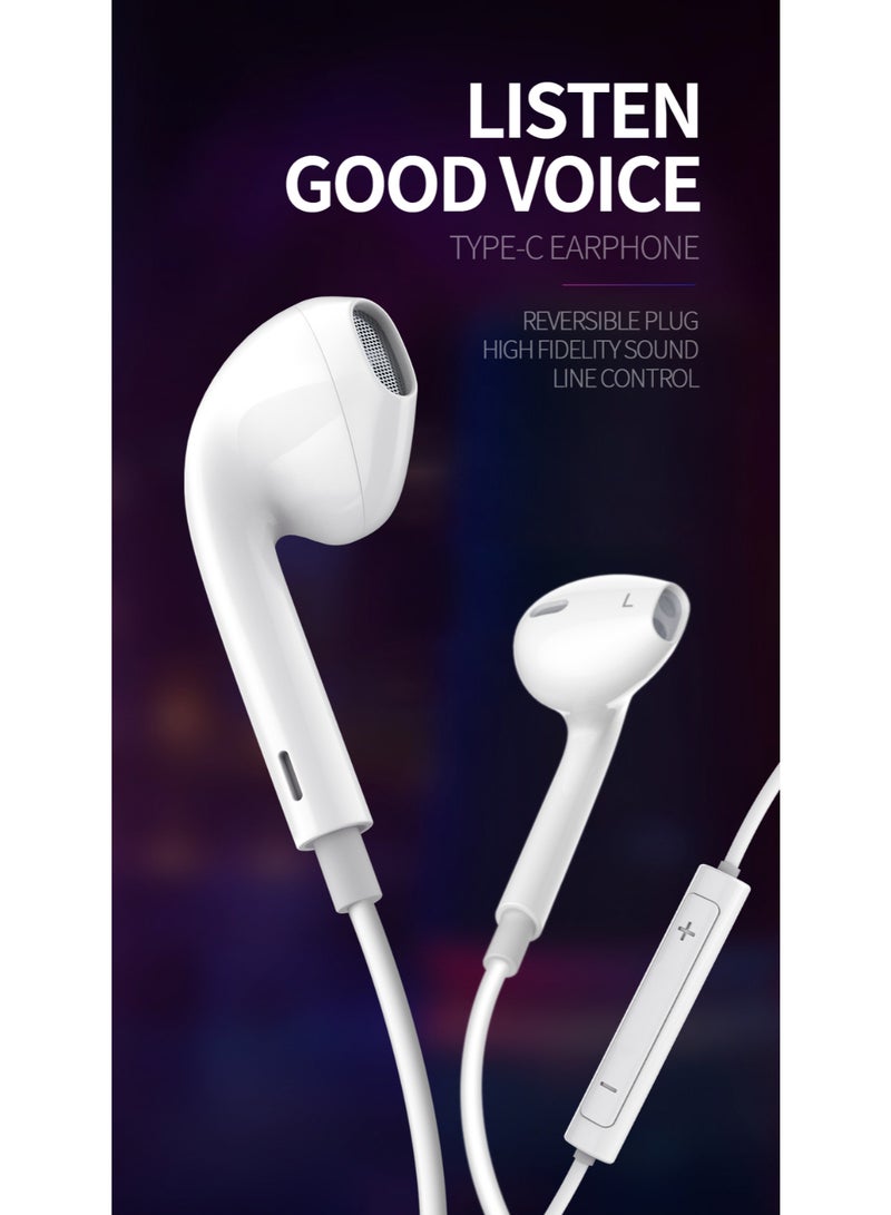 مكدودو Mcdodo سماعات أذن سلكية (HP-6070) بموصل Type-C، سلسلة Element - Image 2