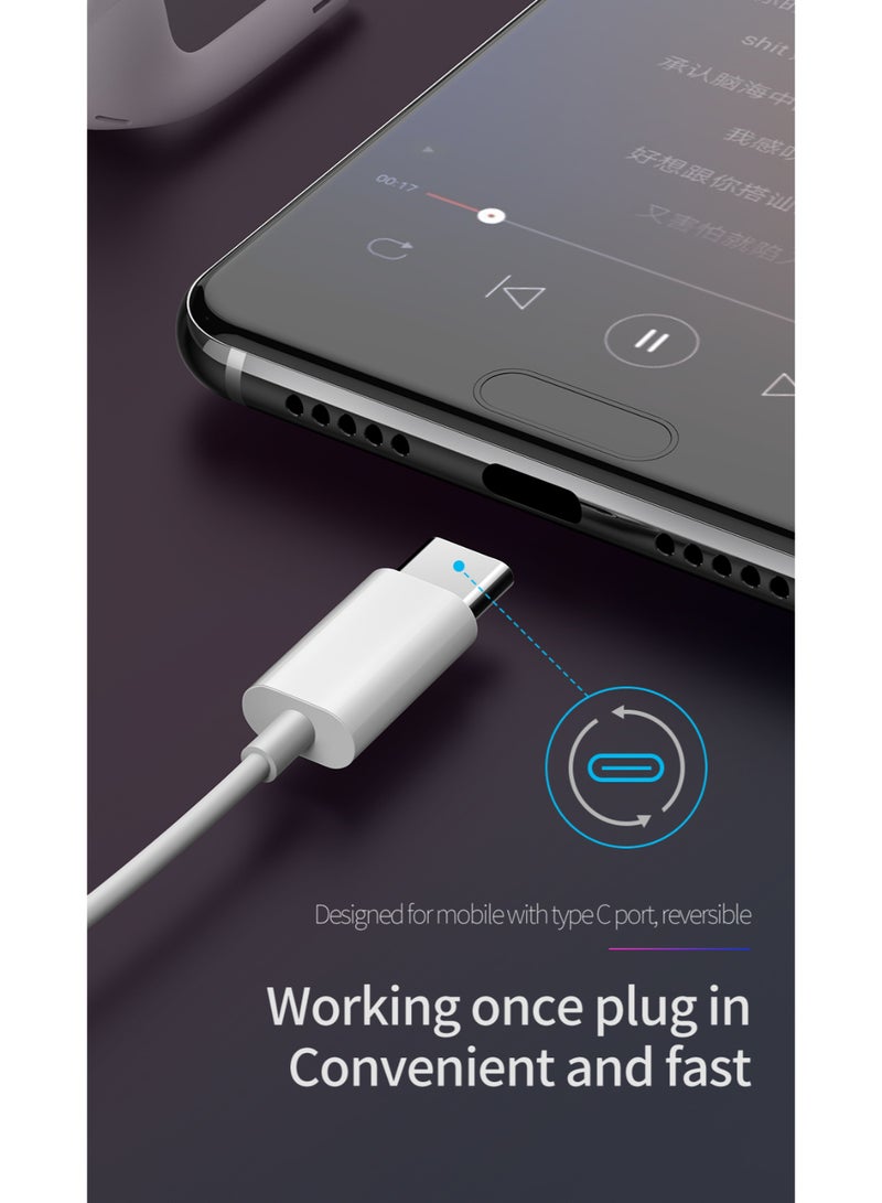 مكدودو Mcdodo سماعات أذن سلكية (HP-6070) بموصل Type-C، سلسلة Element - Image 3