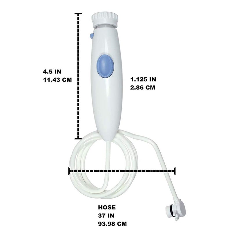 comfrt Water Flosser Handle Oral Irrigator Handle Water Hose Plastic Handle Oral Hygiene Accessories Compatible with WP-100 WP-900 - Image 4