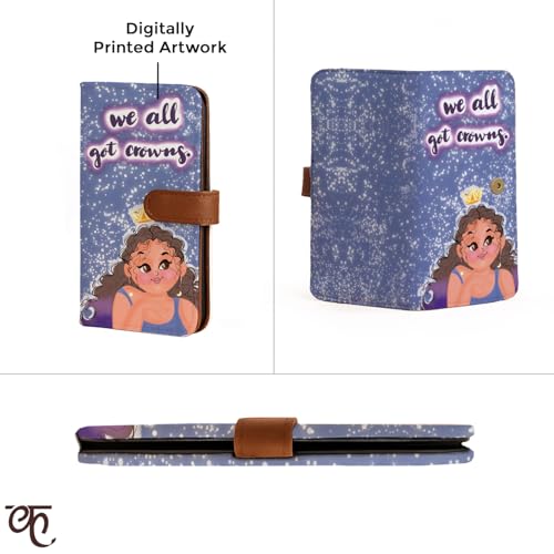 Kalankit Wallet for Women | Vegan Leather Women Wallet for Ladies | Bi-Fold Long Purse for Women Wallet, Stylish Clutch Purse Gift Items for Women | Crowned in Confidence - Image 5