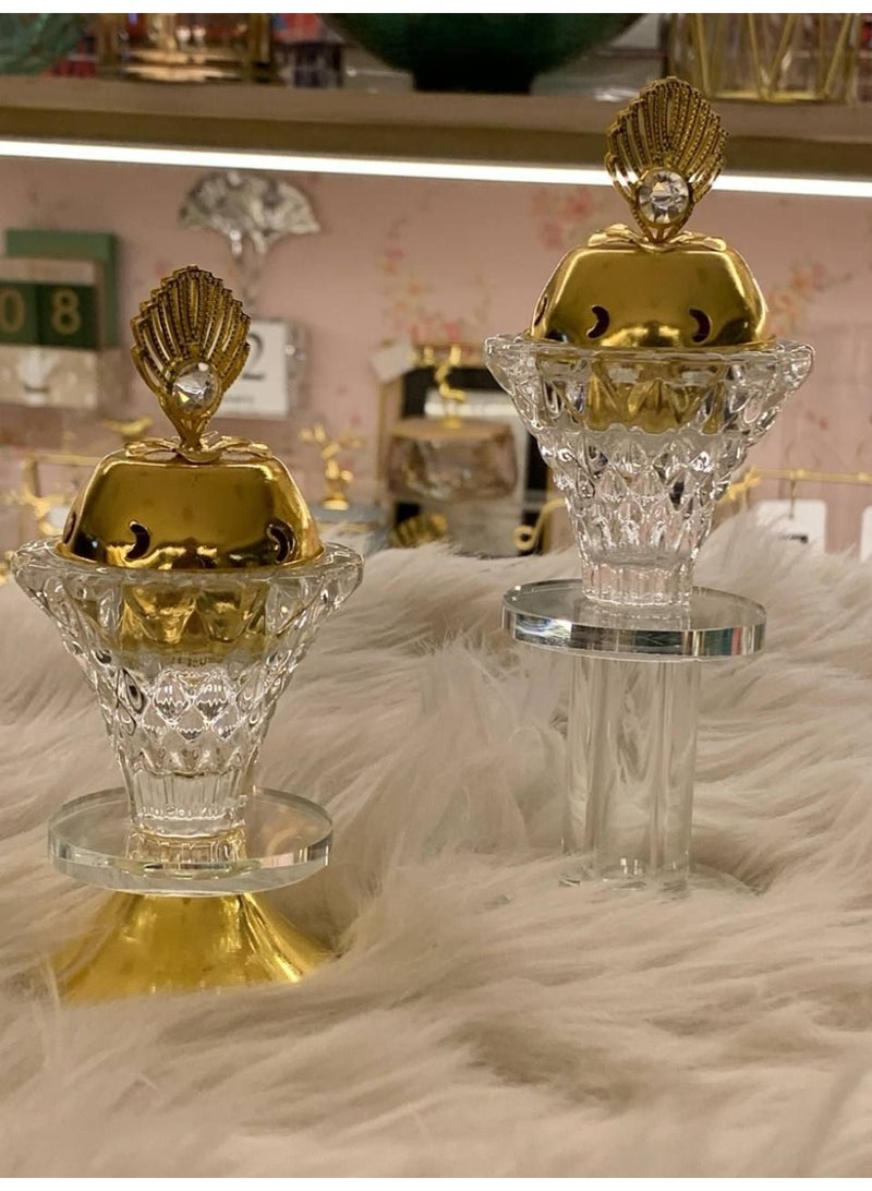 مبخرة زجاج كريستال - Image 1