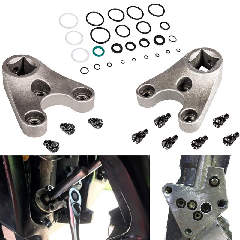Sunluway Outboard TrimTilt Pin Wrench MT000632mm x 445mm MT0009 Pin Wrench35mm x 6mm 115225FS Trim Tilt Seal Kit for Yamaha Suzuki Honda