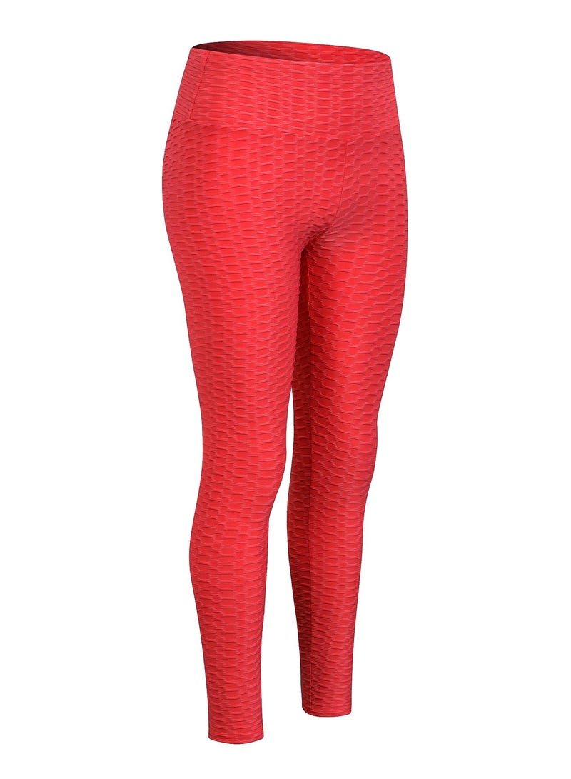 Loquat Women Quick Dry Breathable Elastic Trousers Red  - Image 1