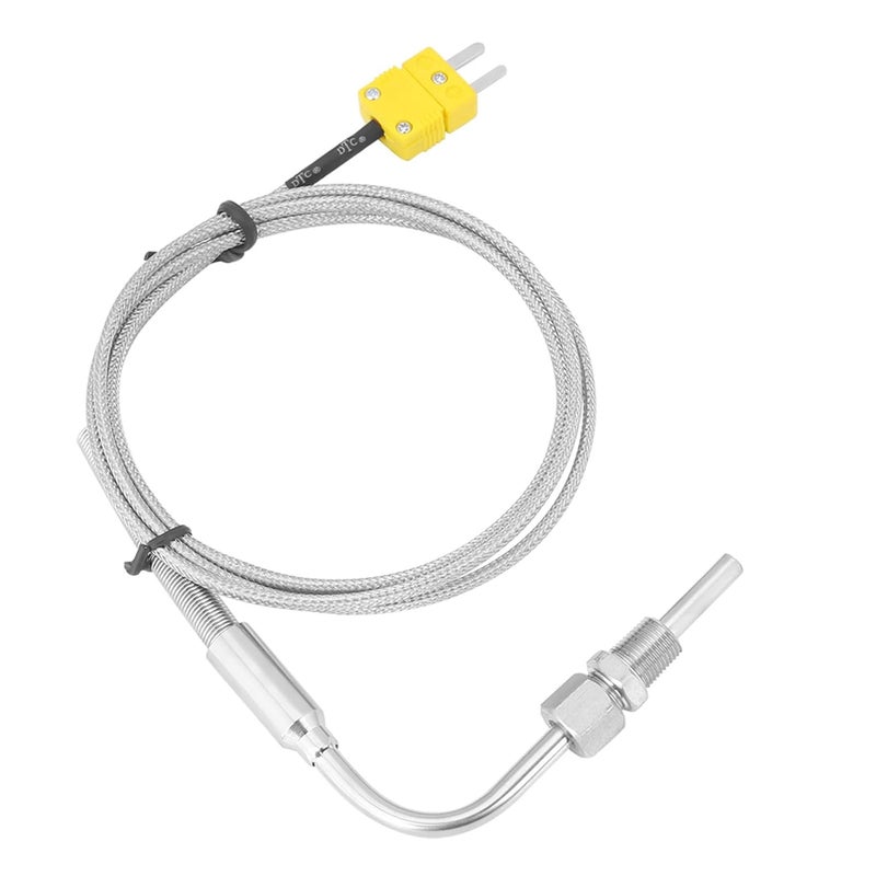 K Type EGT Thermocouple Gas Temperature Probe with Exposed Tip and Connector - Image 2