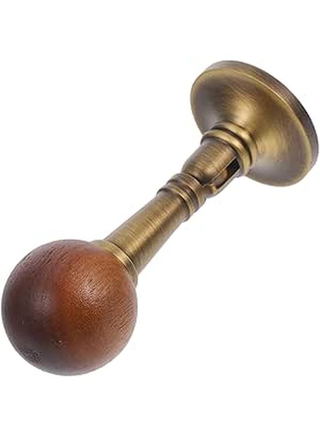 Antique Brass Finish Vintage Cabinet Door Pull Handle Black Walnut Brass Ball Pendant for Drawer Dresser Wardrobe Cupboard - Image 1