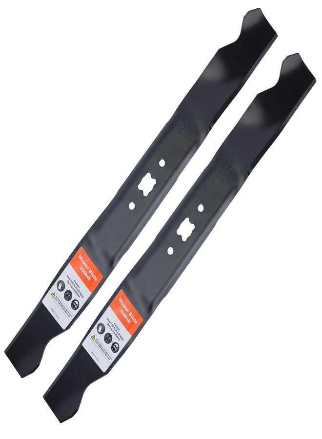 Grasscool 21 inch Mower Mulching Blades for Troy Bilt TB280ES TB240 TB130 TB230 TB210 TB110 TB220 TB320 Cub Cadet MTD 21 '' Deck Replace for 942-0741A 742-0741 742-0741A 942-0741 (2 Pack) - Image 1