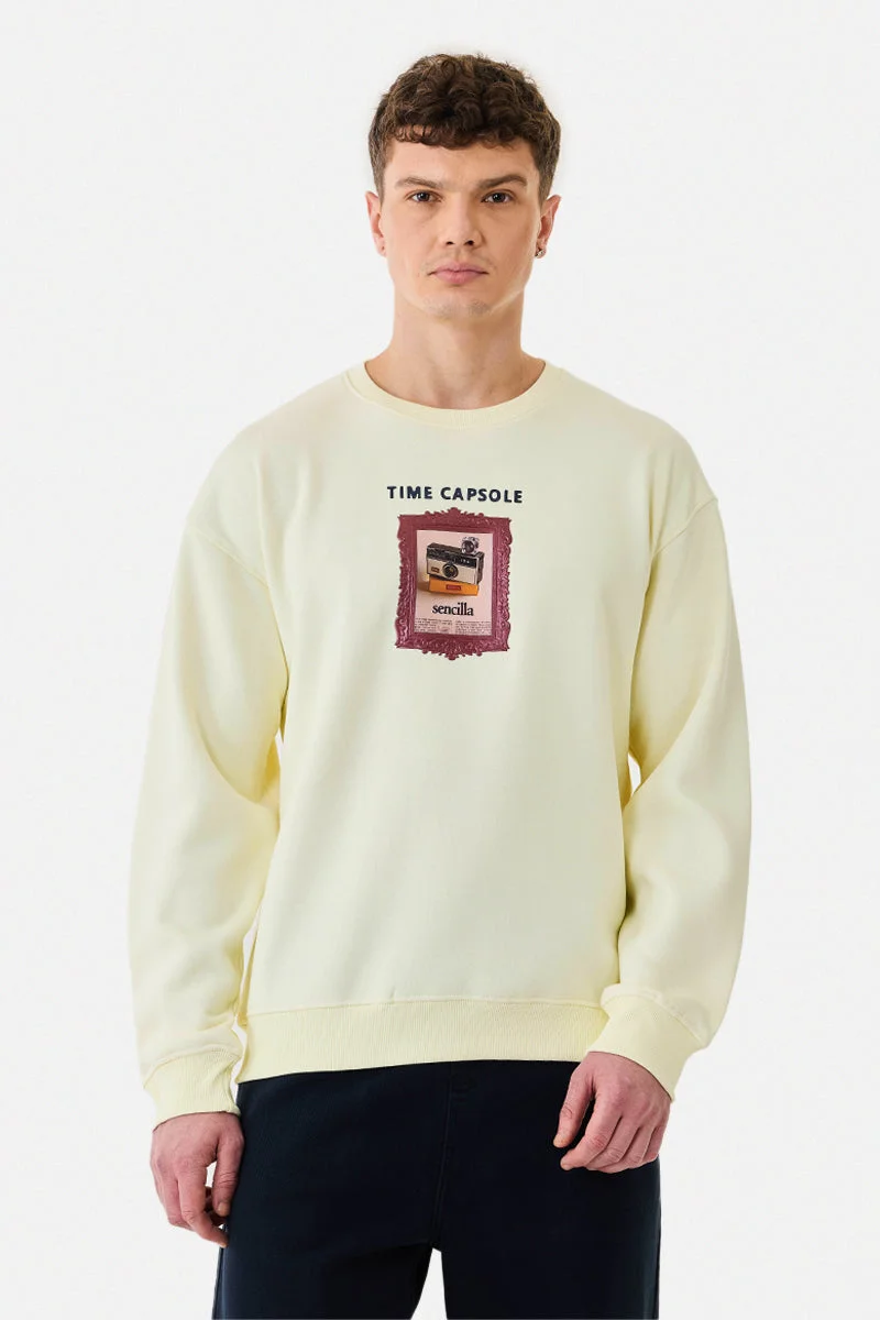 Snitch  Time Capsole Oversized Sweatshirt for Men | Best Price UAE