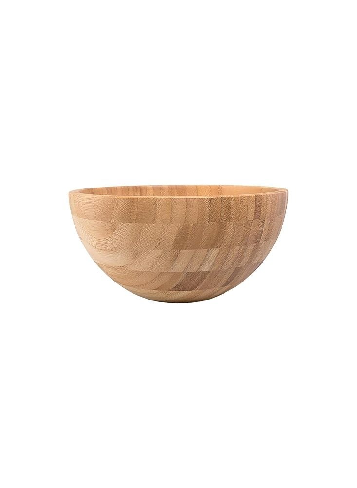 كلاسيك وعاء تقديم كلاسيكي من الخيزران - طبق خشبي صديق للبيئة - Image 1