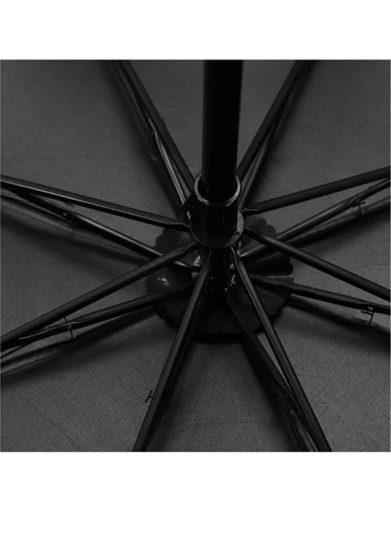 Beauenty Automatic Folding Sun Umbrella Black  - Image 4