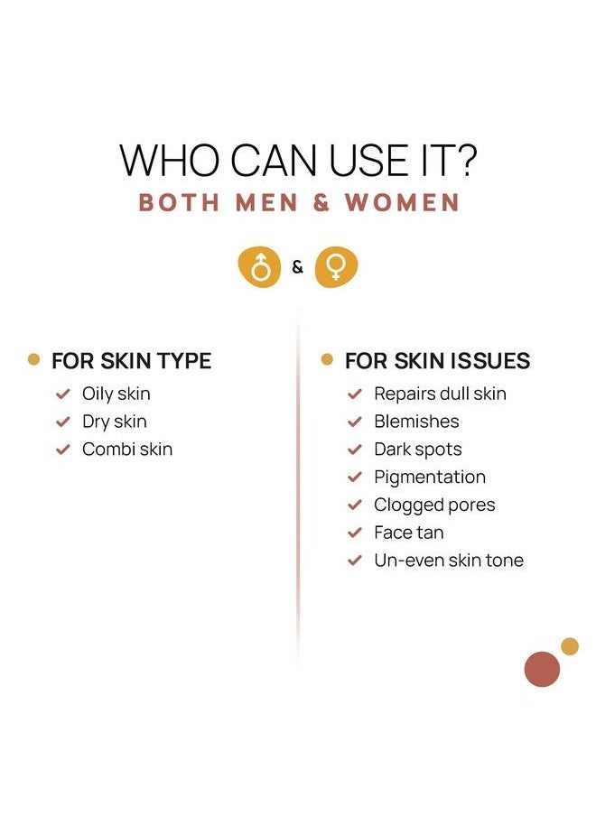 The Tribe Concepts - Face Brightening Daily Cleanser 3In1 Cleanser Scrub & Mask Instant Brightening Glow And Tan Removal For All Skin Type 100% Chemical Free & Natural 100 Gm (Kraft Paper Packing) - Image 1