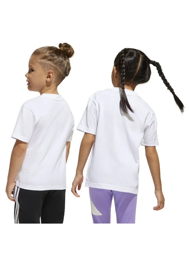 Adidas Adidas Lk Bl Tee 160 U White Not Sports Specific T-Shirts For Unisex