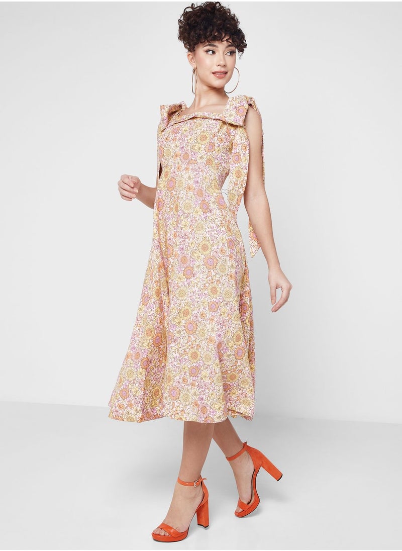 BCBGeneration Strappy Front Twisted Dress  - Image 4