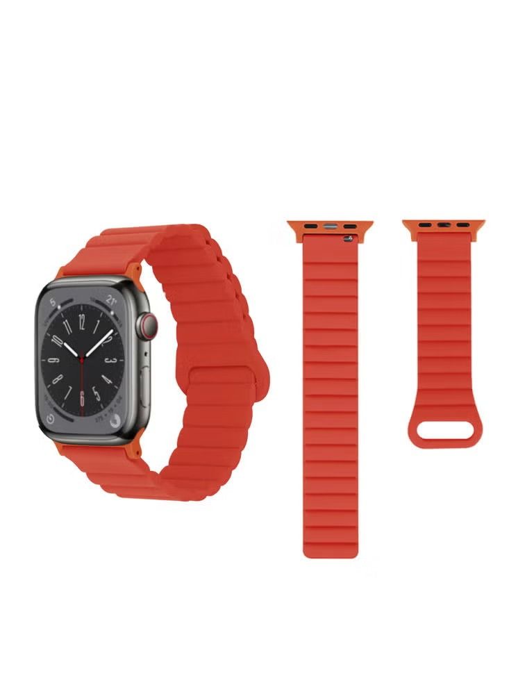 Zaboon Silicone Loop Replacement Band For Apple Watch 49/45/44/42mm Series Ultra/8/7/6/5/4/SE - Image 1