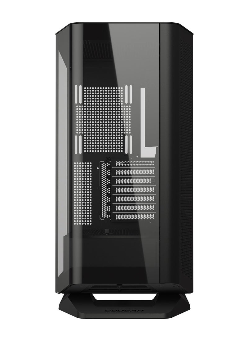 Cougar FV270 MidTower E-ATX Case, 420mm GPU supported,Build-in ARGB PWM Fans,Breathe Streams,Prism of Light,Filter Guard, Tool-Less Bracket, Center Stage,Cable Management (Non-RGB, Black)  - Image 2