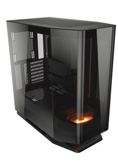 Cougar FV270 MidTower E-ATX Case, 420mm GPU supported,Build-in ARGB PWM Fans,Breathe Streams,Prism of Light,Filter Guard, Tool-Less Bracket, Center Stage,Cable Management (Non-RGB, Black)  - Image 3