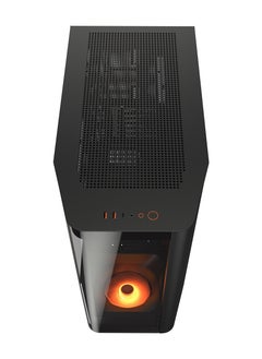 Cougar FV270 MidTower E-ATX Case, 420mm GPU supported,Build-in ARGB PWM Fans,Breathe Streams,Prism of Light,Filter Guard, Tool-Less Bracket, Center Stage,Cable Management (Non-RGB, Black)  - Image 4