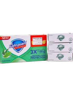 Fresh Germs Protection Green Leaves with Herbal Extract Soap 3X130gms - pzsku/Z18F82217FCD1E13F2897Z/45/_/1662724578/3e27abba-c4ba-4559-8de5-3486e7303ddb