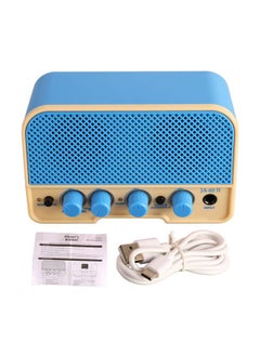 ثريا دواسة تأثير الجيتار IRIN Mini VOX AC30 محاكاة مكبر الصوت لدواسة تأثير الجيتار محاكاة مكبر الصوت للجيتار باس - صوت AC Tone (أزرق)  - Image 1