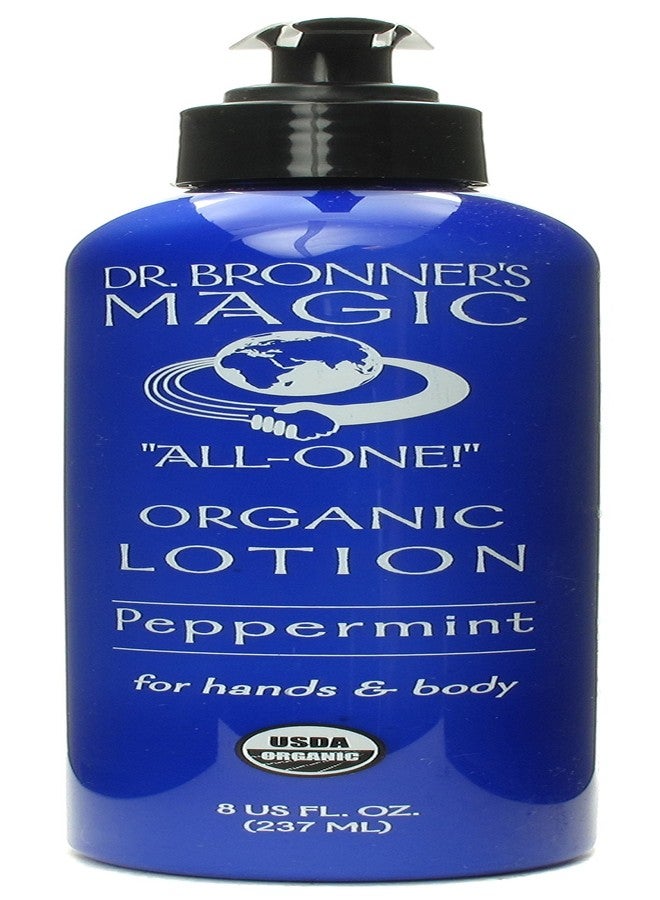 Dr. Bronner's Dr Bronners Peppermint Organic Lotion, 8 Ounce -- 6 per case. - Image 1