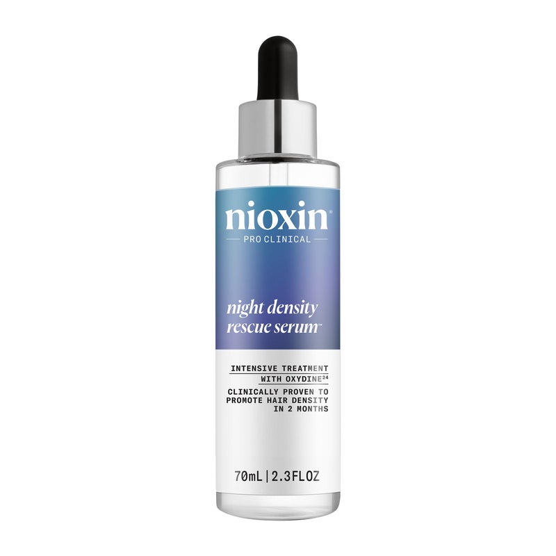 Nioxin Night Density Rescue Serum | Overnight Hair Thickening Serum | Protects Against Hair Breakage | Intensive Treatment with Oxydine | 2.4 Fl oz. - Image 1