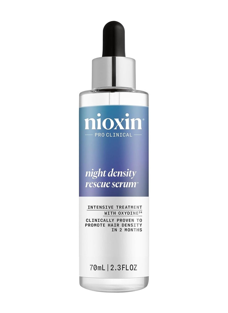Nioxin - Nioxin Night Density Rescue Serum - Overnight Hair Thickening Serum, 2.4 fl oz (Packaging May Vary) - Image 1