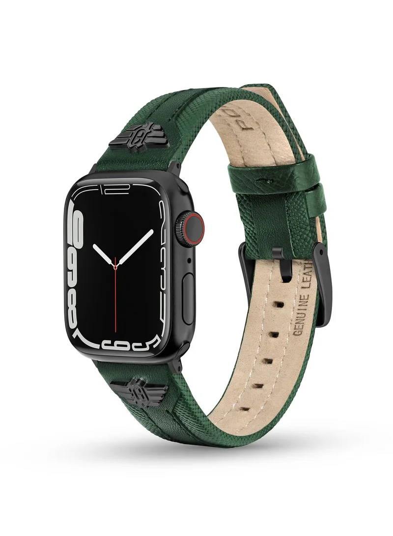 POLICE Police Wings Green Leather Watch Straps