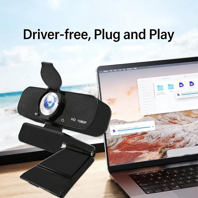 ordinarYone USB Webcam Builts in Noise Cancelling Microphones and Adjustable Tripods Stand for Highly Definition 1080P 2K 4K Video R - Image 5
