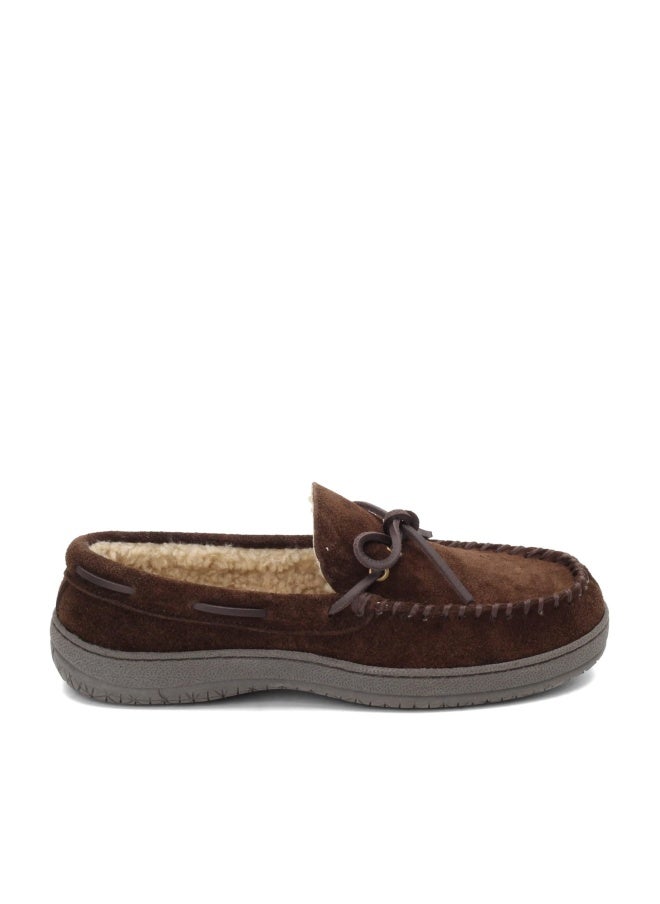 CLARKS Men's Moccasin, Brown Cowsuede, 11 M US - Image 1