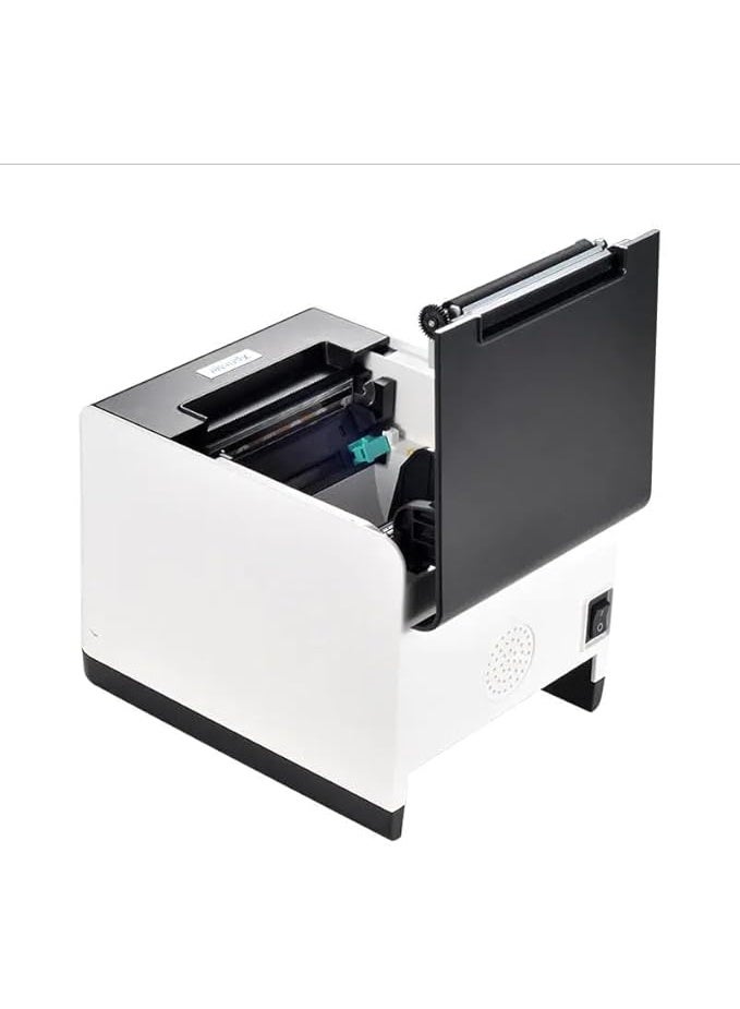 Xprinter XP-Q371U 2 in 1 Thermal Printer, 80mm, USB, Black & White, 180mm/s, A5 Max, Bill & Barcode Printing - Image 4
