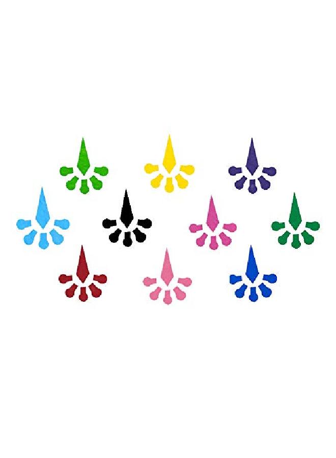 Comet Busters Traditional Multicolor Bindi (Bin277) - Image 2