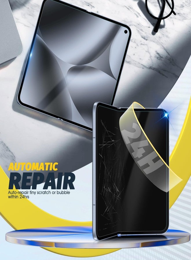 Orzero (3 عبوات) واقي شاشة داخلي من أورزيرو TPU متوافق مع جوجل بيكسل 10 برو فولد/بيكسل 9 برو فولد (ليس زجاج) واقي شاشة بجودة عالية تعريف مضاد للخدش (ليس للشاشة الأمامية) - Image 4