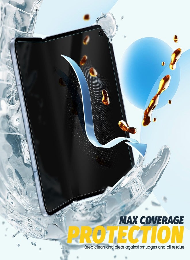 Orzero (3 عبوات) واقي شاشة داخلي من أورزيرو TPU متوافق مع جوجل بيكسل 10 برو فولد/بيكسل 9 برو فولد (ليس زجاج) واقي شاشة بجودة عالية تعريف مضاد للخدش (ليس للشاشة الأمامية) - Image 5