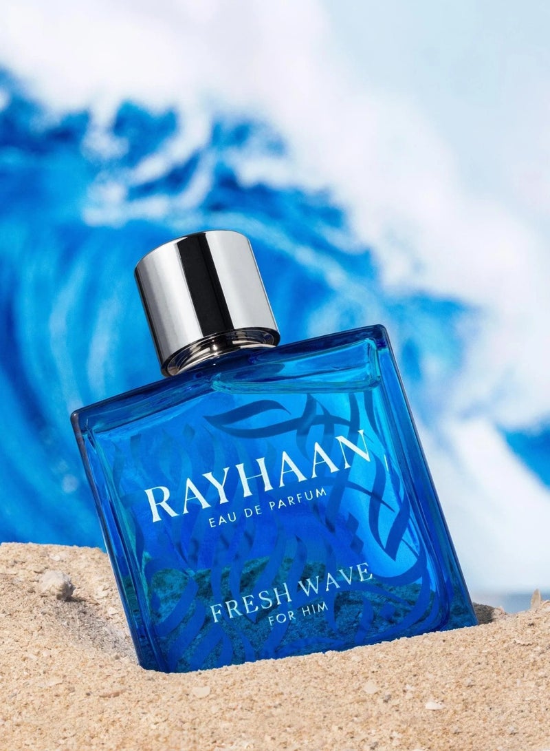 RAYHAAN Fresh Wave Eau De Parfum 100 ML FOR MEN - Image 2